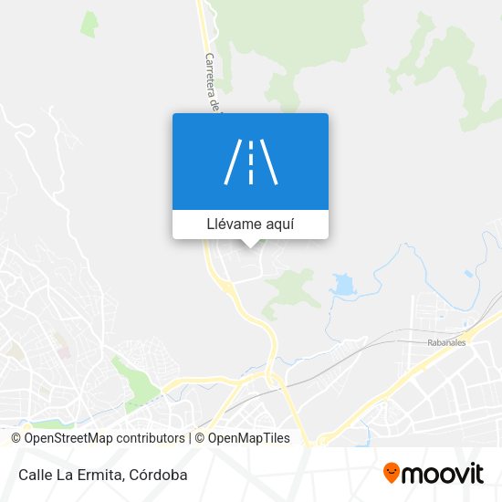 Mapa Calle La Ermita