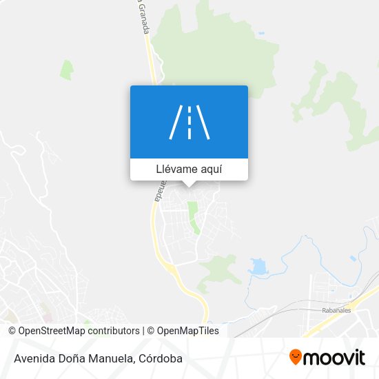 Mapa Avenida Doña Manuela