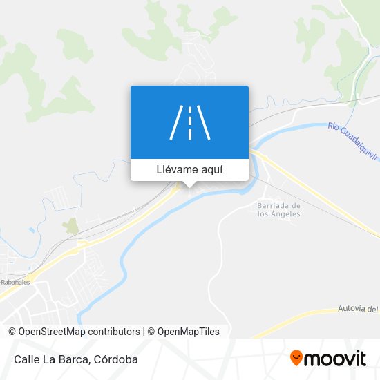 Mapa Calle La Barca