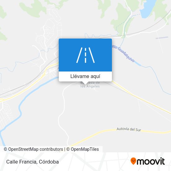 Mapa Calle Francia