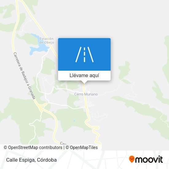 Mapa Calle Espiga