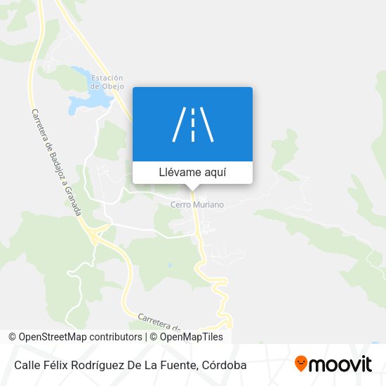 Mapa Calle Félix Rodríguez De La Fuente