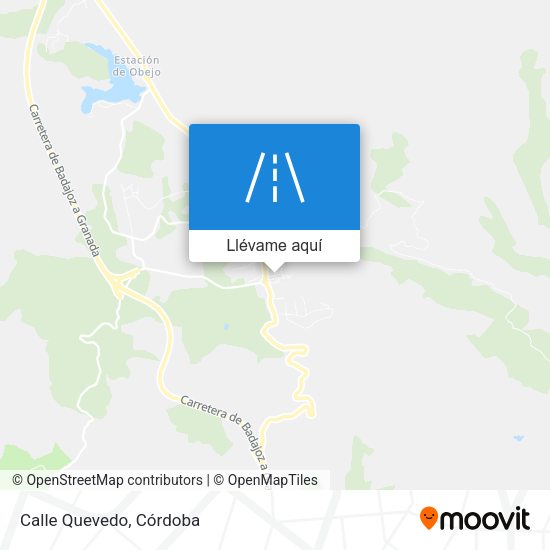 Mapa Calle Quevedo