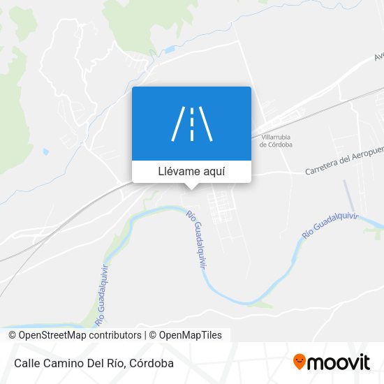 Mapa Calle Camino Del Río