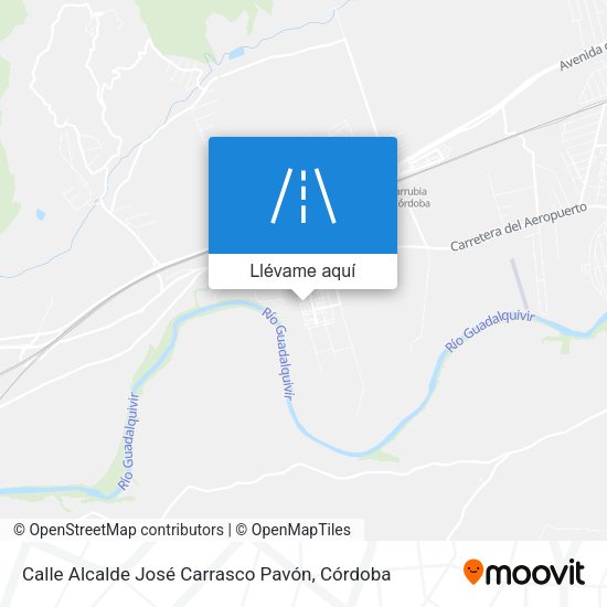 Mapa Calle Alcalde José Carrasco Pavón