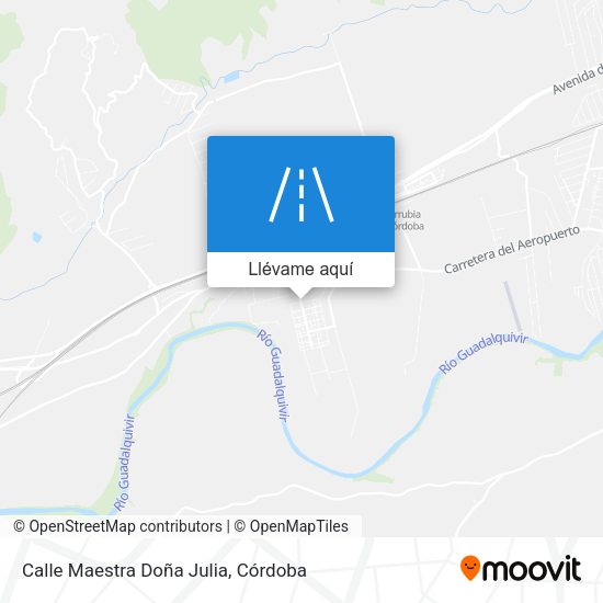 Mapa Calle Maestra Doña Julia