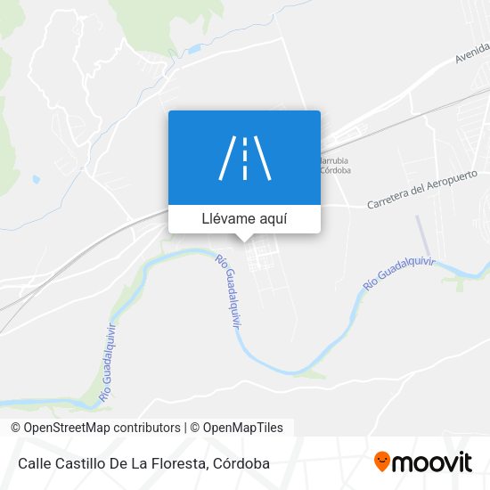 Mapa Calle Castillo De La Floresta
