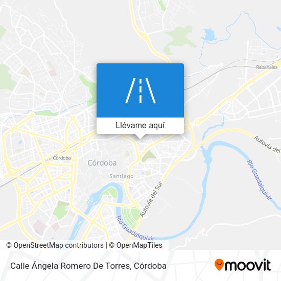 Mapa Calle Ángela Romero De Torres