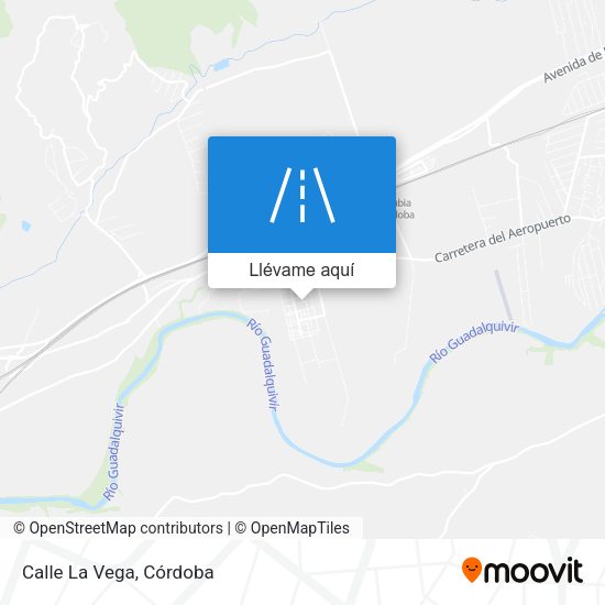 Mapa Calle La Vega