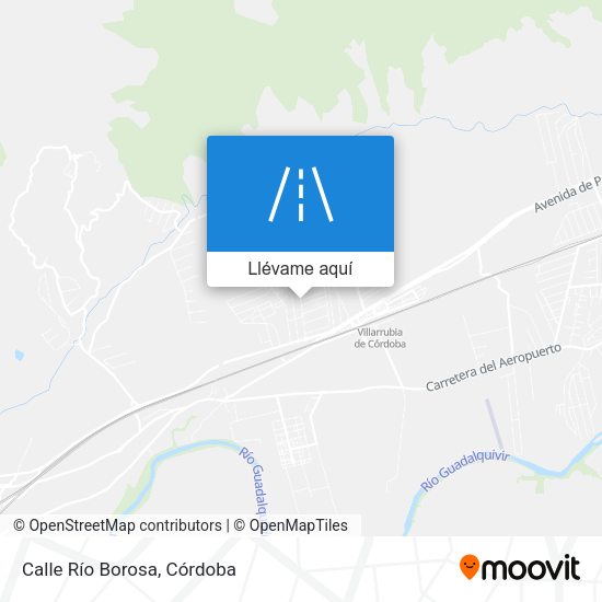 Mapa Calle Río Borosa