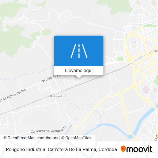 Mapa Polígono Industrial Carretera De La Palma