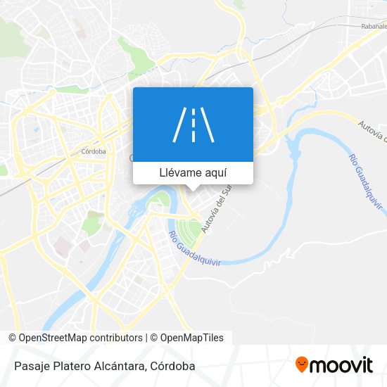Mapa Pasaje Platero Alcántara