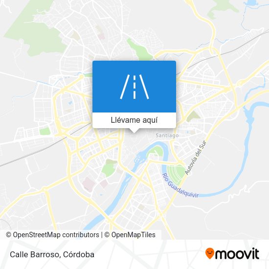 Mapa Calle Barroso