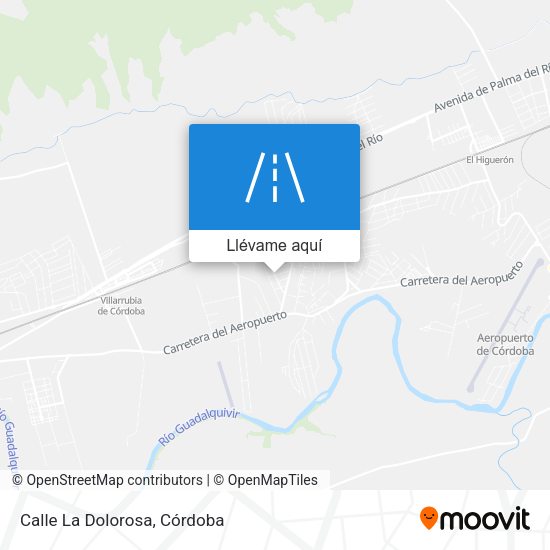 Mapa Calle La Dolorosa