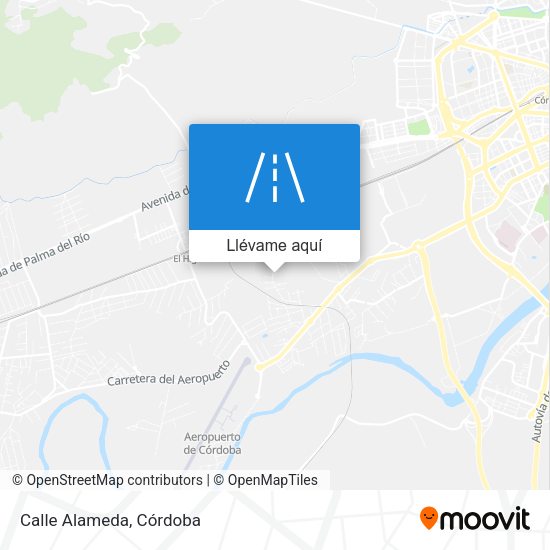 Mapa Calle Alameda