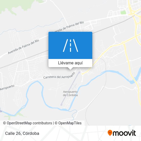 Mapa Calle 26
