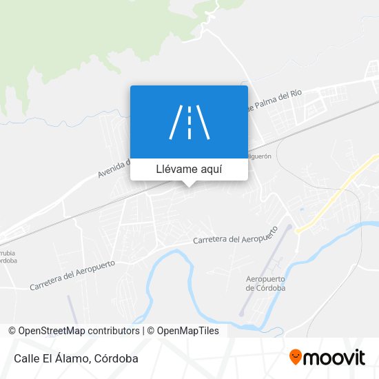 Mapa Calle El Álamo