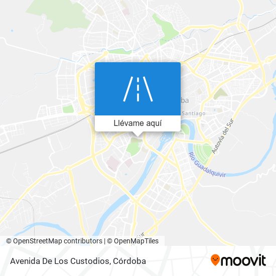 Mapa Avenida De Los Custodios