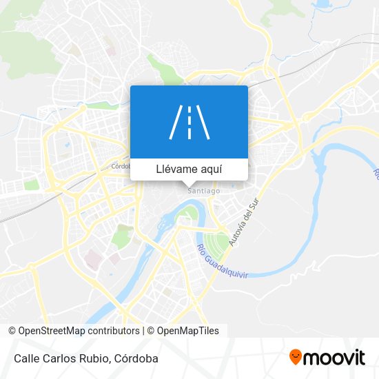 Mapa Calle Carlos Rubio