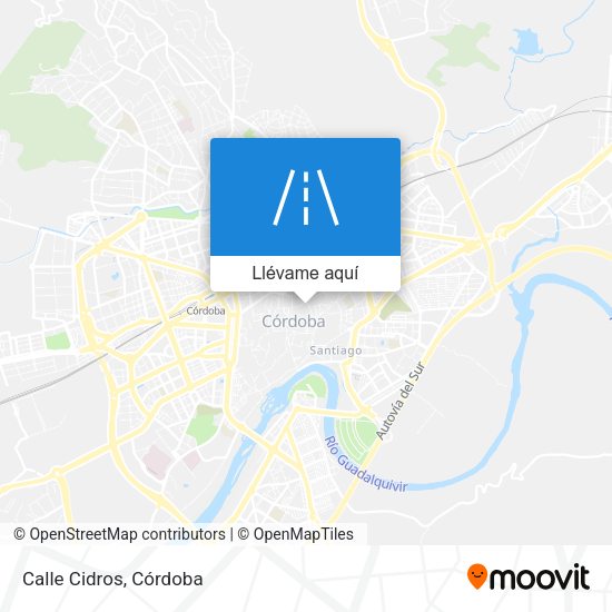 Mapa Calle Cidros