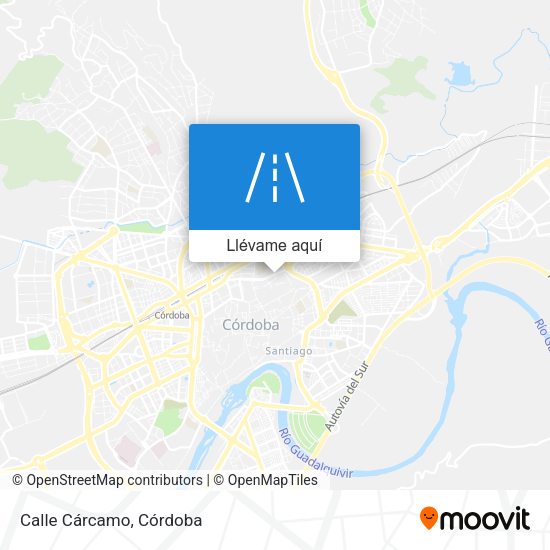 Mapa Calle Cárcamo