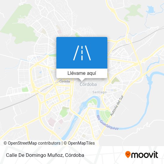Mapa Calle De Domingo Muñoz