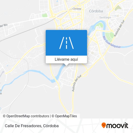 Mapa Calle De Fresadores