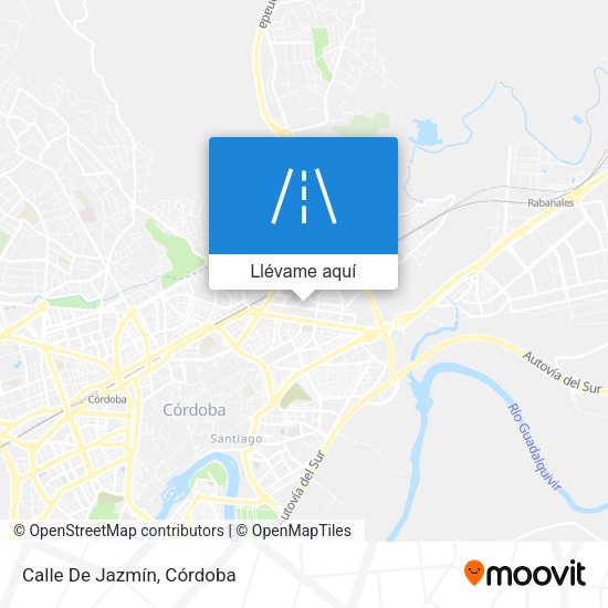Mapa Calle De Jazmín