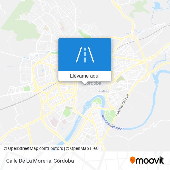 Mapa Calle De La Morería