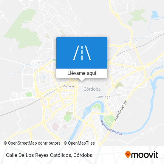 Mapa Calle De Los Reyes Católicos