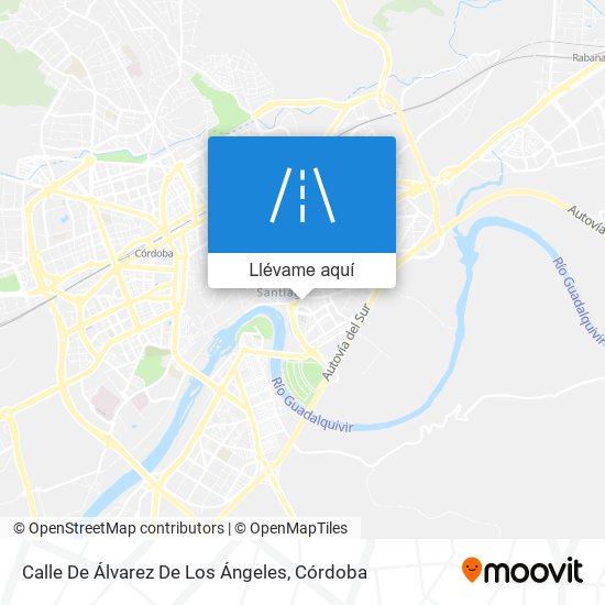 Mapa Calle De Álvarez De Los Ángeles