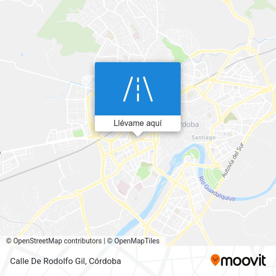 Mapa Calle De Rodolfo Gil