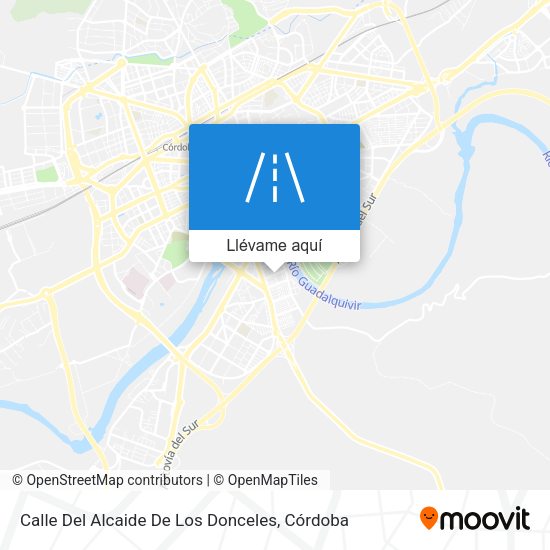 Mapa Calle Del Alcaide De Los Donceles