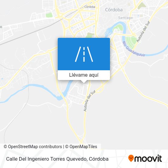 Mapa Calle Del Ingeniero Torres Quevedo