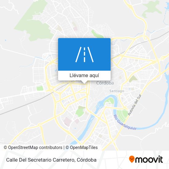 Mapa Calle Del Secretario Carretero