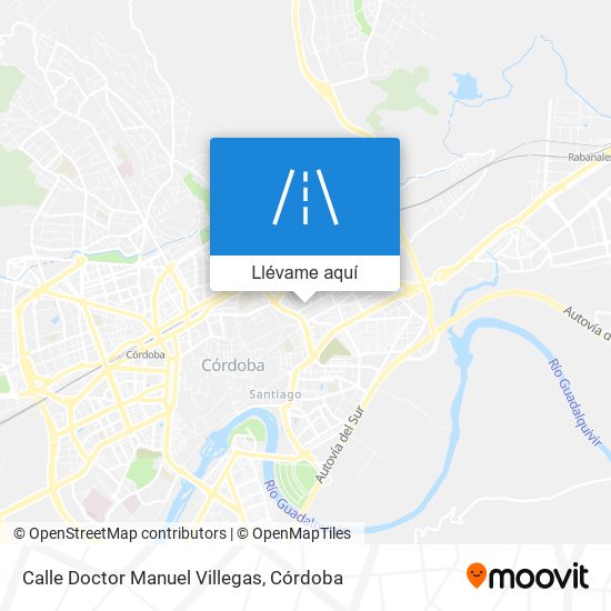 Mapa Calle Doctor Manuel Villegas