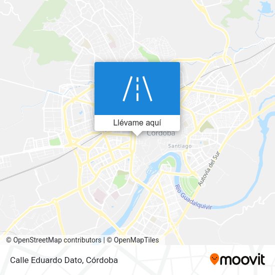 Mapa Calle Eduardo Dato