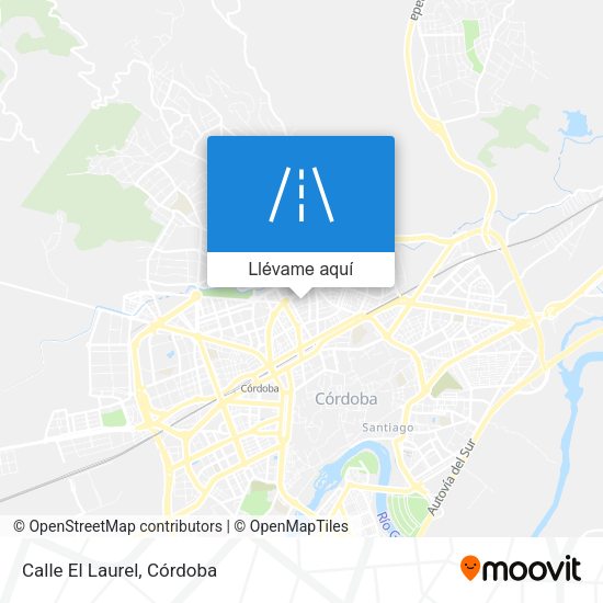 Mapa Calle El Laurel