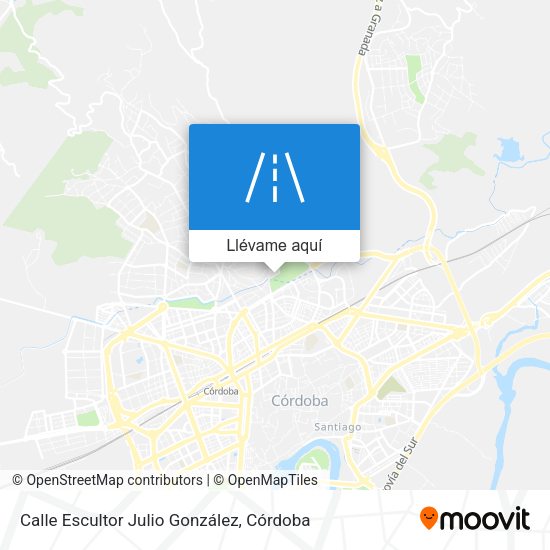 Mapa Calle Escultor Julio González