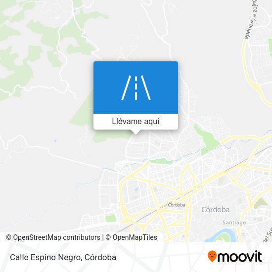 Mapa Calle Espino Negro
