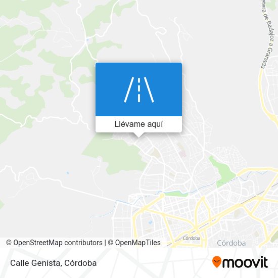 Mapa Calle Genista
