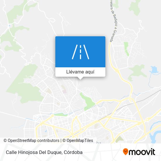 Mapa Calle Hinojosa Del Duque
