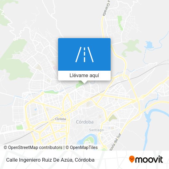 Mapa Calle Ingeniero Ruiz De Azúa