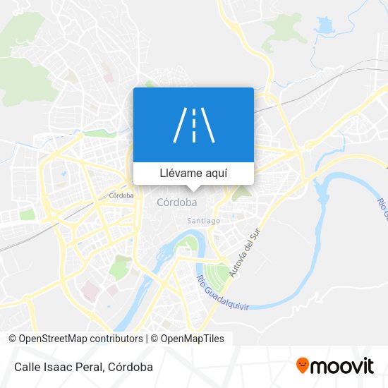 Mapa Calle Isaac Peral