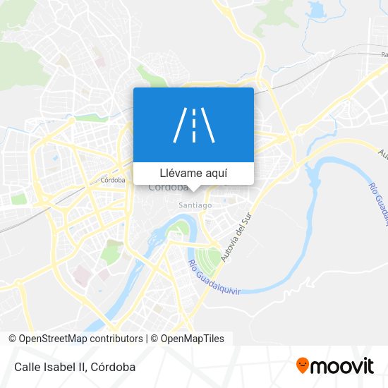 Mapa Calle Isabel II