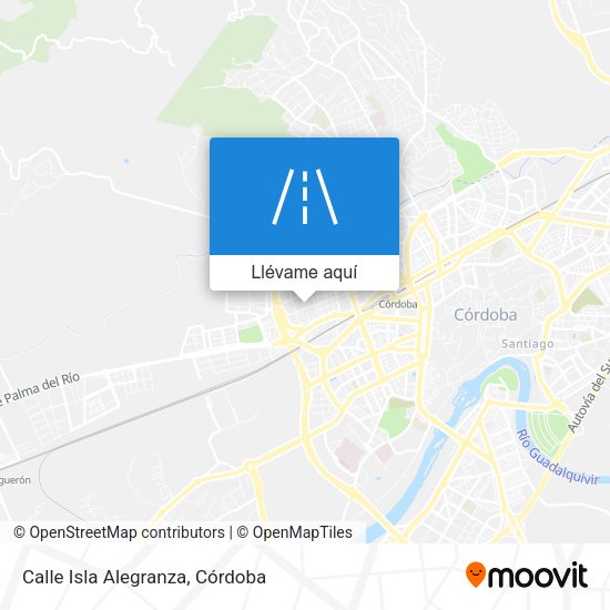 Mapa Calle Isla Alegranza