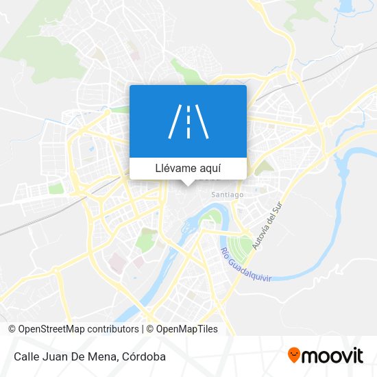 Mapa Calle Juan De Mena