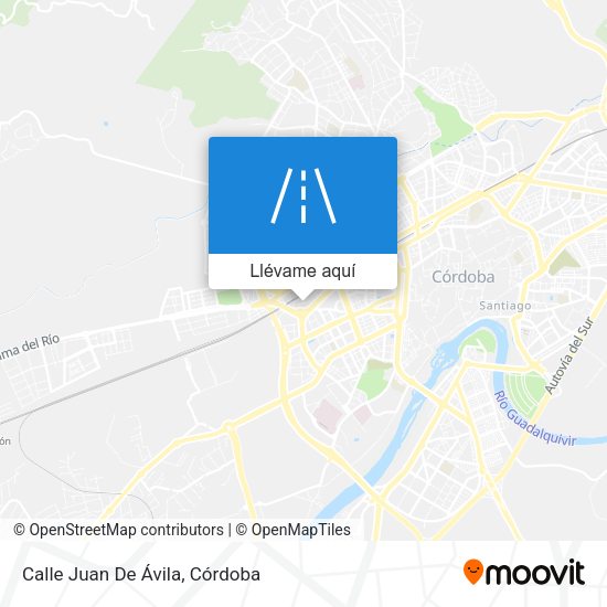 Mapa Calle Juan De Ávila
