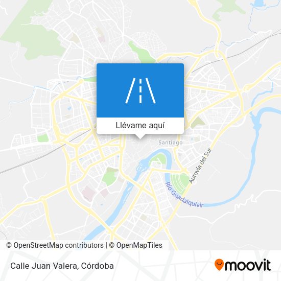 Mapa Calle Juan Valera
