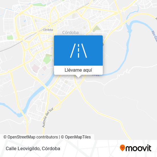 Mapa Calle Leovigildo